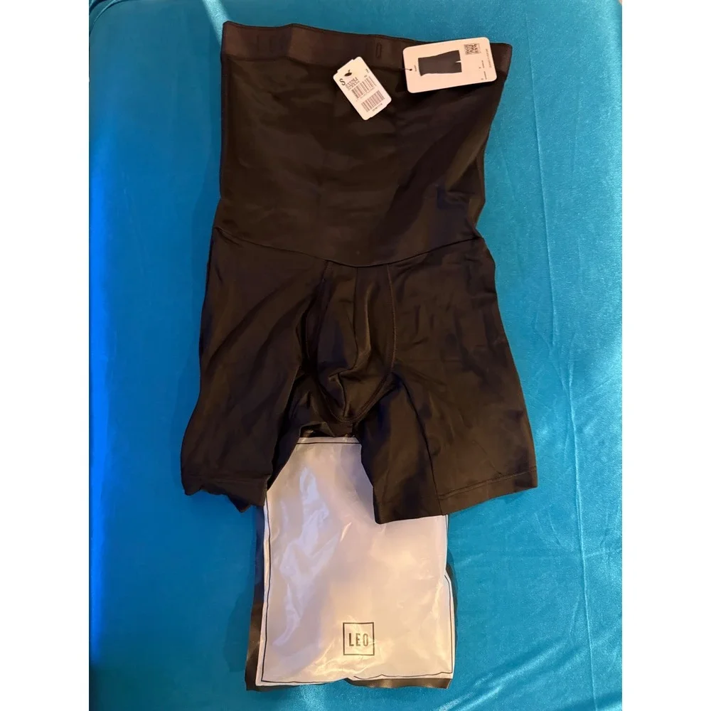 High-Waisted Stomach Shaper Boxer Brief Men's Shapewear Moderate Compression NWT